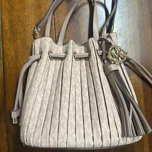 Elegant Beige Designer Tote Bag